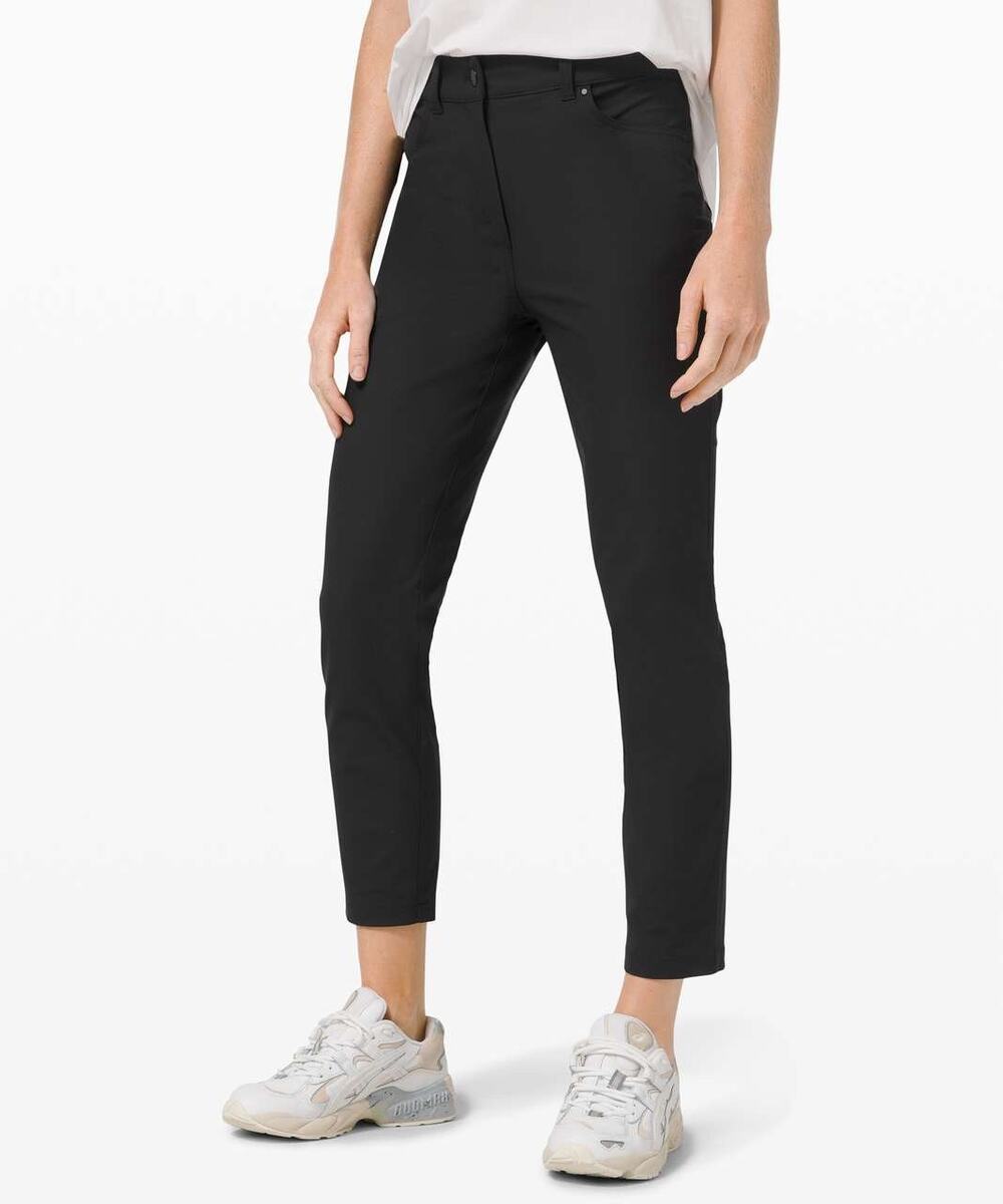 Lululemon City Sleek Black 5 Pocket Pant Women’s Size 2